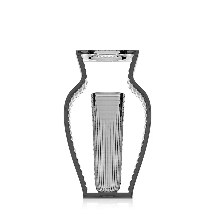 Vase I Shine de Kartell en fumée