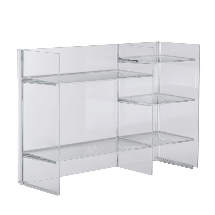 Kartell - Étagère Sound-Rack, transparent