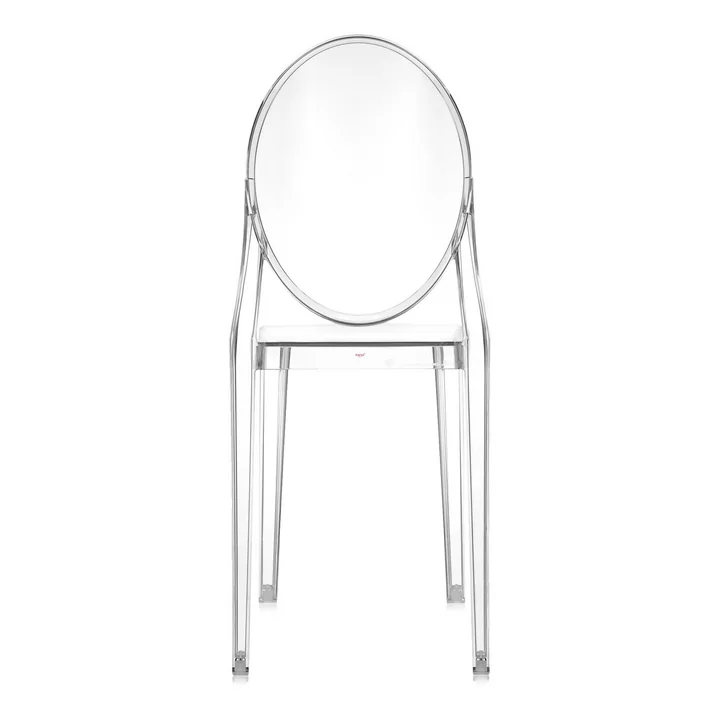 Kartell - Victoria Ghost Chaise, cristal / transparent