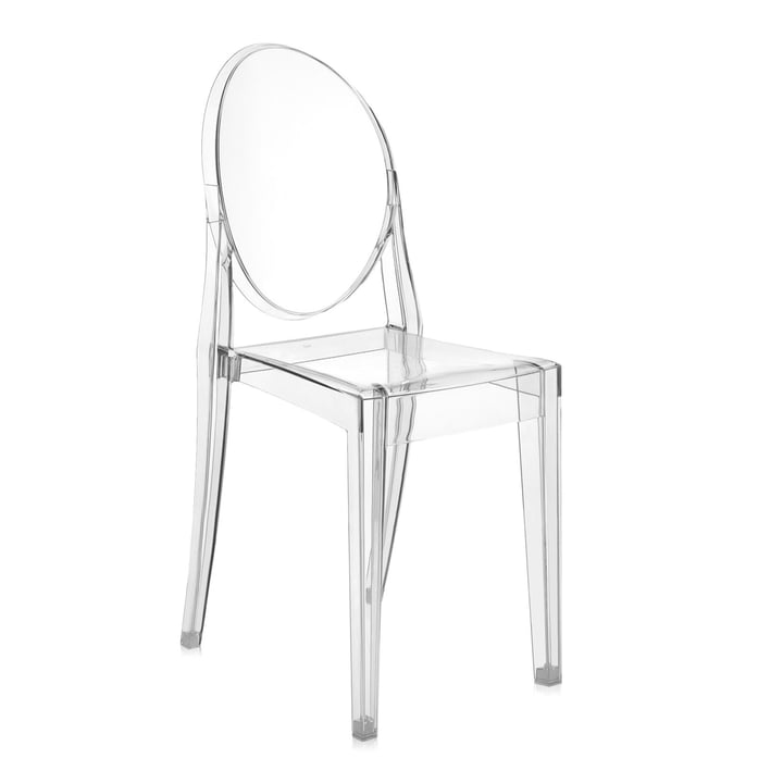 Kartell - Victoria Ghost Chaise, cristal / transparent