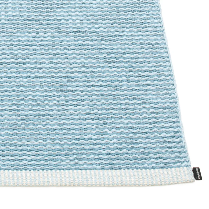 Tapis Mono par Pappelina en misty blue / ice blue