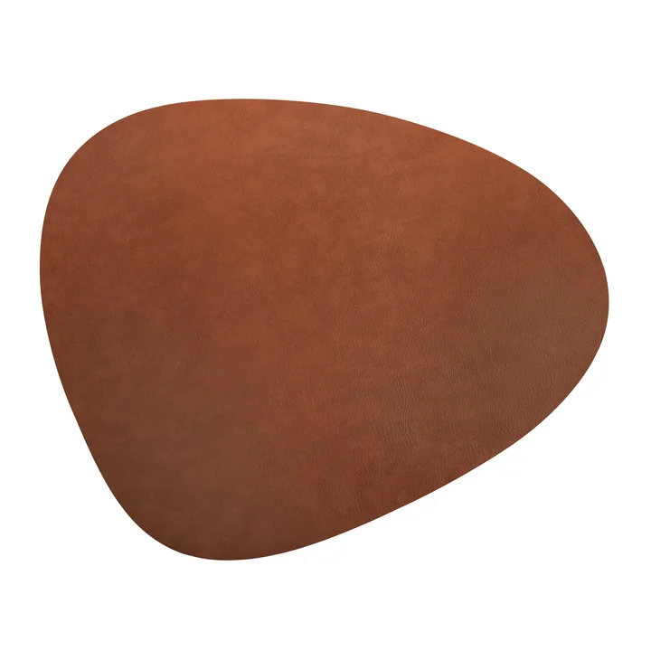 Tapis de sol Curve XXXL 92 x 108 cm de Lind DNA en Bull Natur