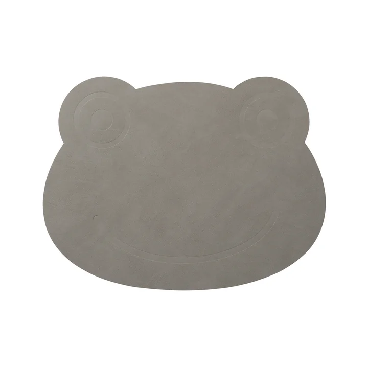 Tapis de table Frog 38 x 28 cm par Lind DNA en Nupo gris clair (1,6 mm)