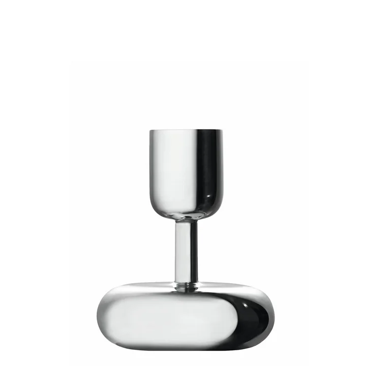 Iittala - Nappula Bougeoir 107 mm, acier inoxydable
