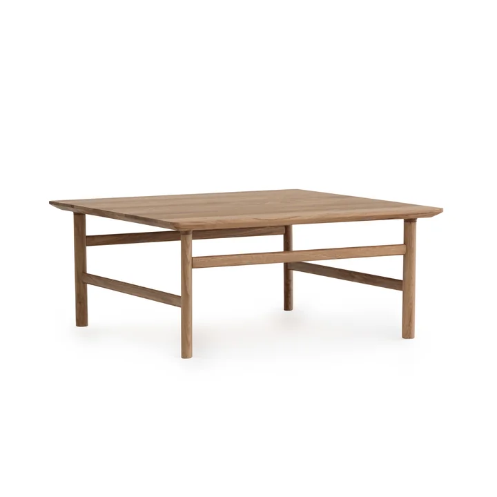 Table basse Grow 80 x 80 cm de Normann Copenhagen en chêne