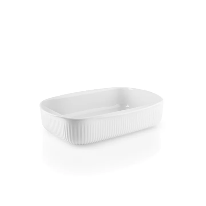 Eva Trio - Legio Nova Plat à gratin petit, 24 x 16,5 cm, blanc