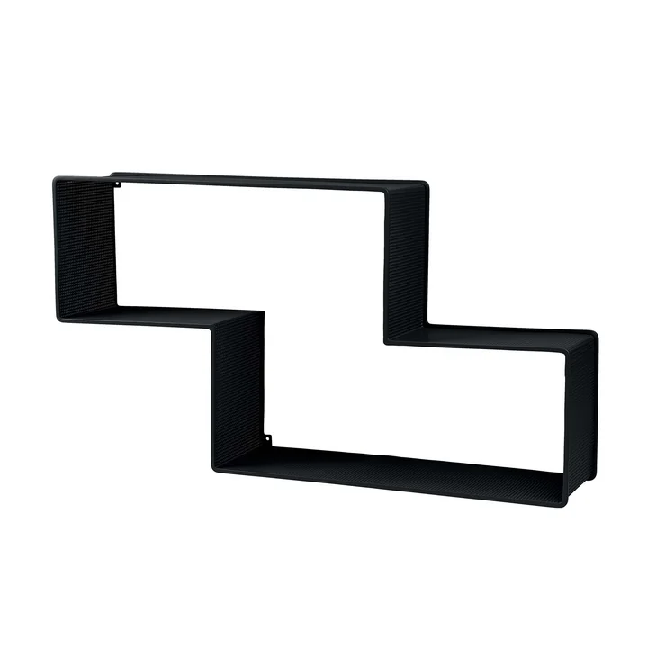 Bibliothèque Dédal de Gubi en noir doux