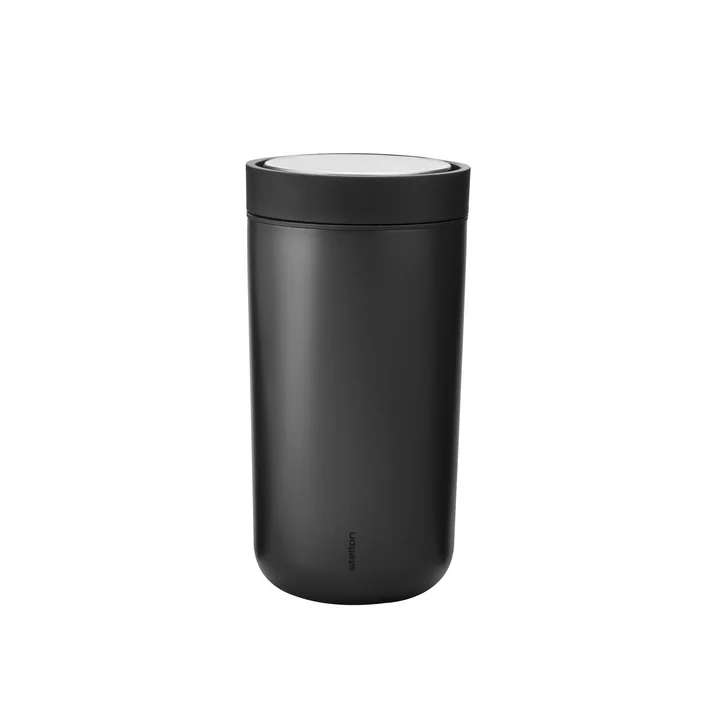 To Go Click 0,2 l de Stelton en noir Metallic
