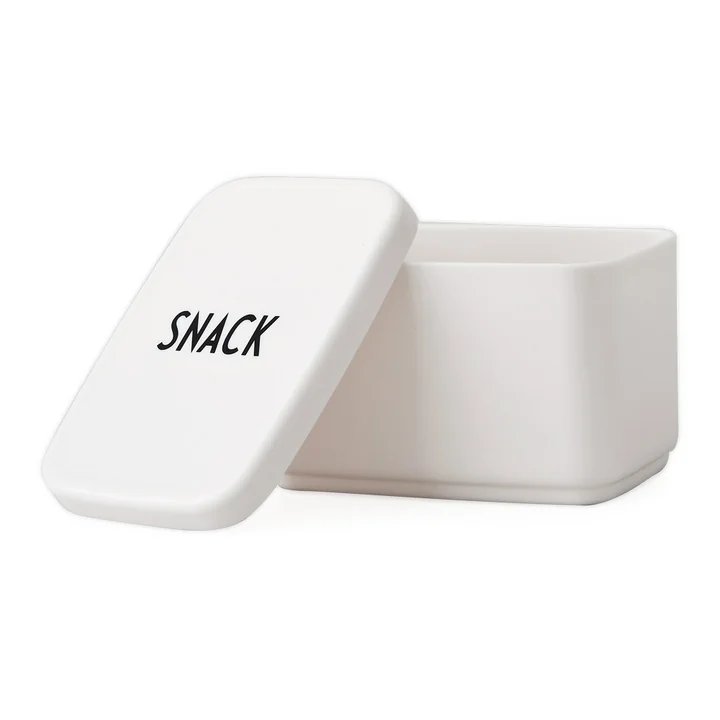 Snack Box de Design Letters en blanc