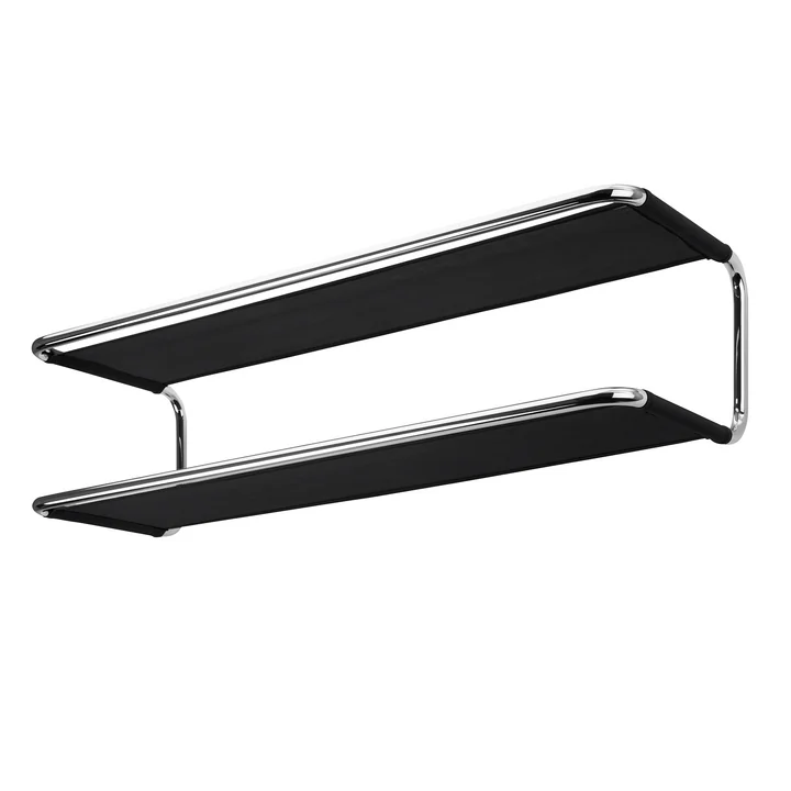 Thonet - Portemanteau mural S 1521, revêtement en résille plastique en noir