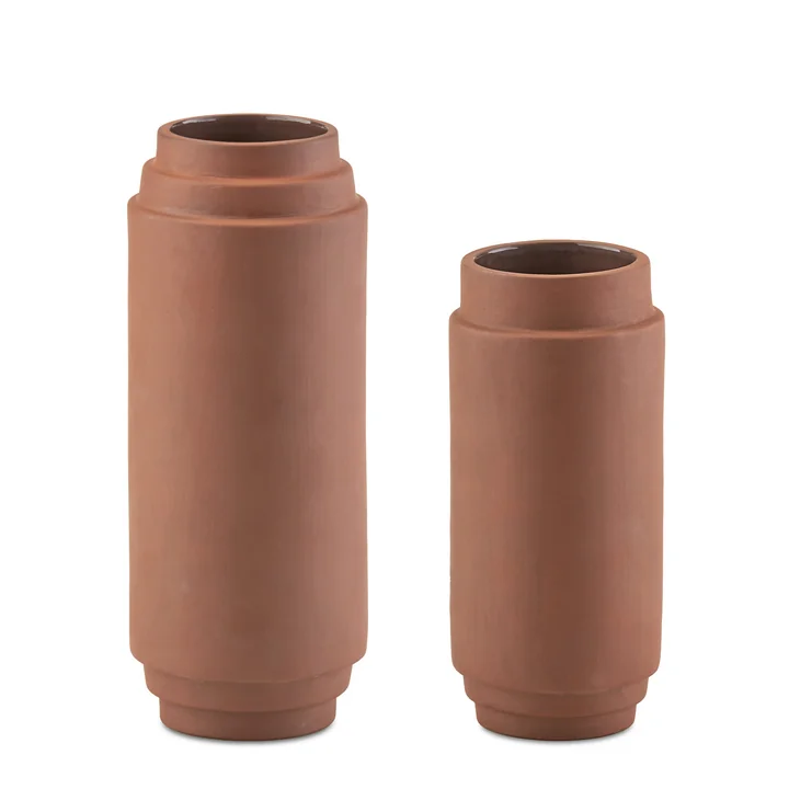 Edge Vase set de 2 pièces 20 cm + 25 cm de Skagerak