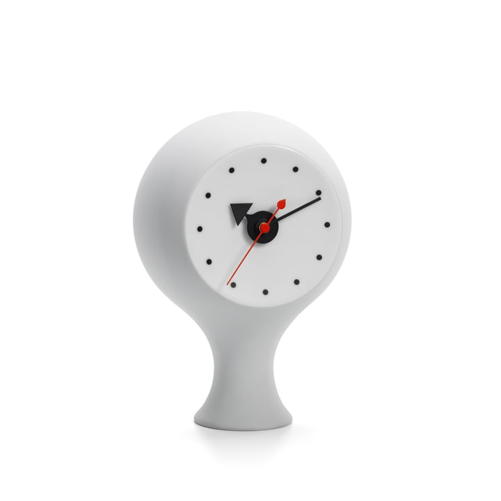 Horloge en céramique modèle #1 de Vitra en gris clair / bleu
