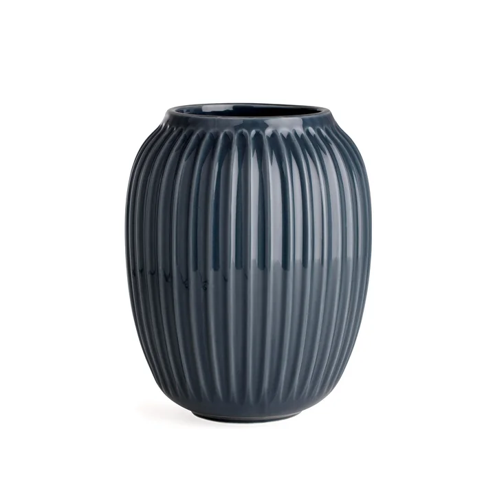 Hammershøi Vase H 20 cm de Kähler Design en anthracite