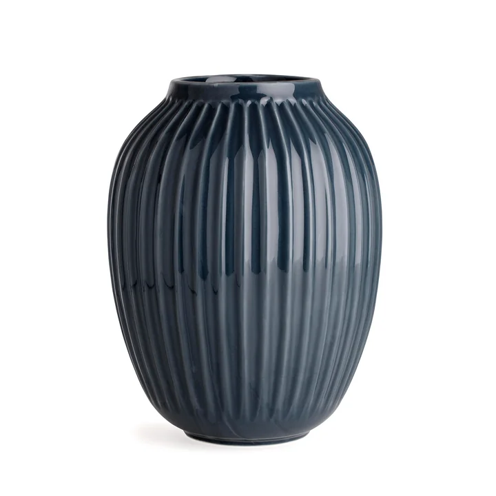 Vase Hammershøi H 25 cm de Kähler Design en anthracite