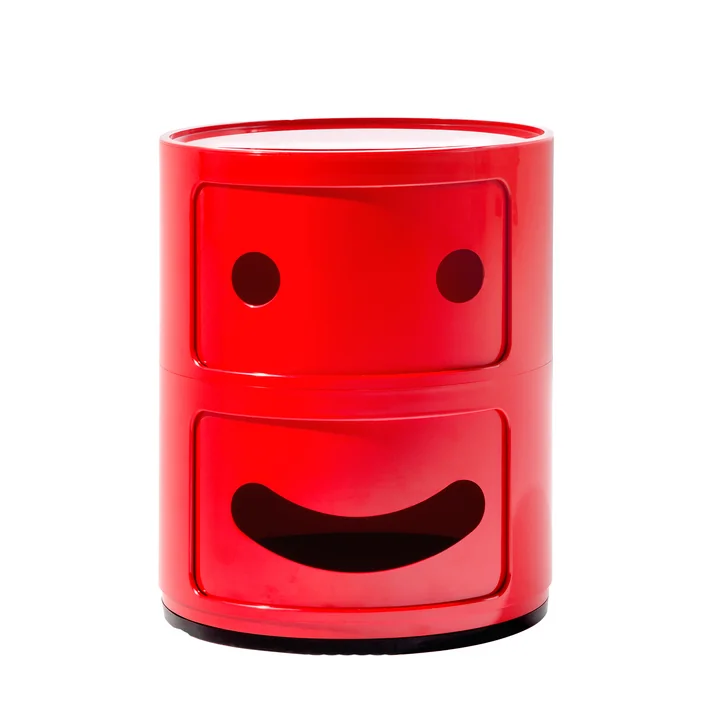 Kartell - Componibili Smile 4924, rouge