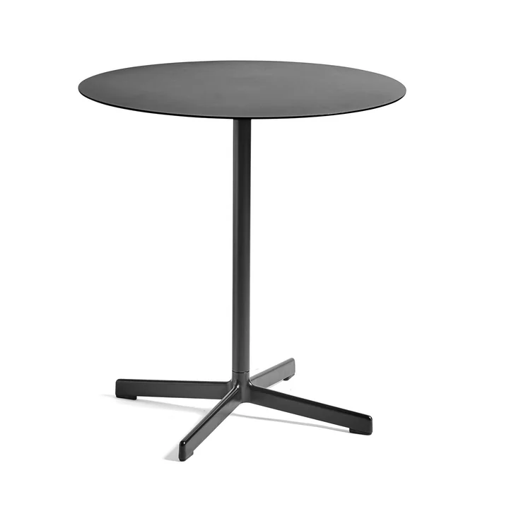 Table Neu Ø 70 cm par HAY en charbon