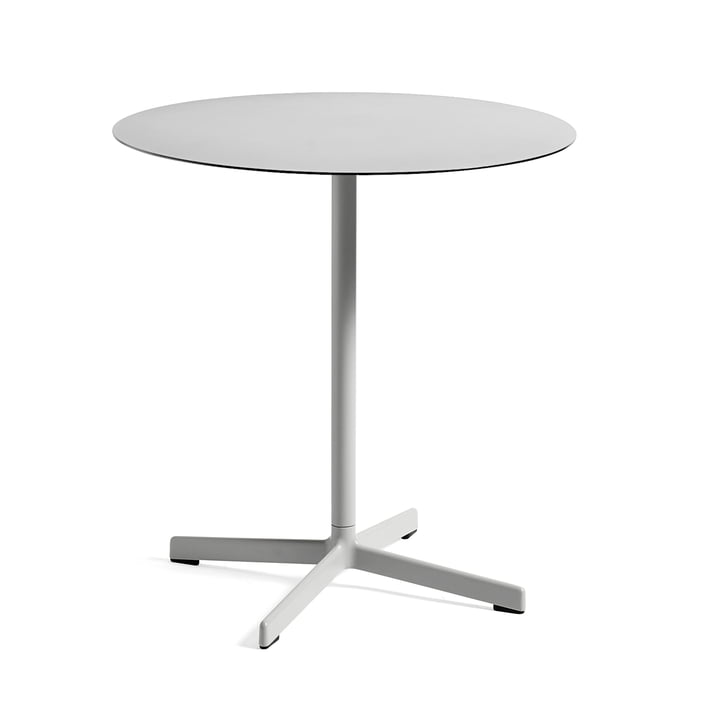 Table Neu Ø 70 cm par Hay en gris clair