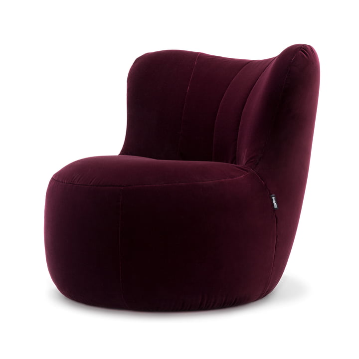 Fauteuil 173 de freistil en rouge sombre (6085)