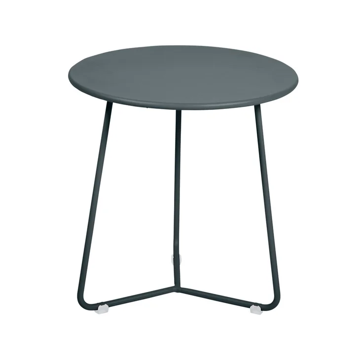 Le Fermob - Cocotte Table d'appoint / tabouret, Ø 34 cm x H 36 cm en gris orageux