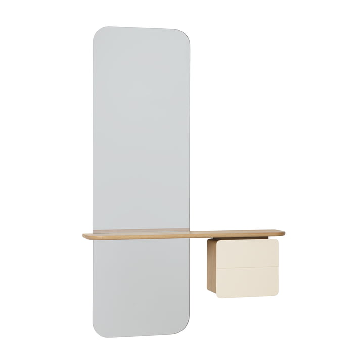 Le miroir One More Look de Umage en pearl white