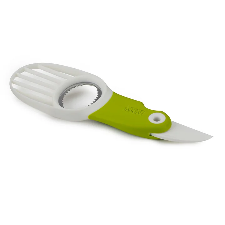 GoAvocado Couteau à avocat 3-en-1 de Joseph Joseph en vert