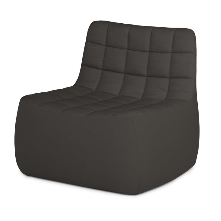 Northern - la chaise Yam XL, Brusvik gris foncé (08)