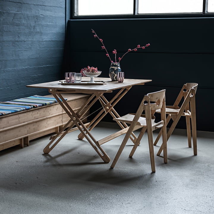 La table pliante Field de We Do Wood