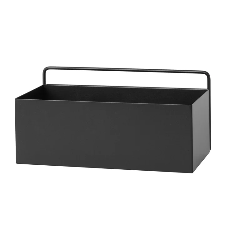 Wall Box rectangulaire par Ferm Living en noir
