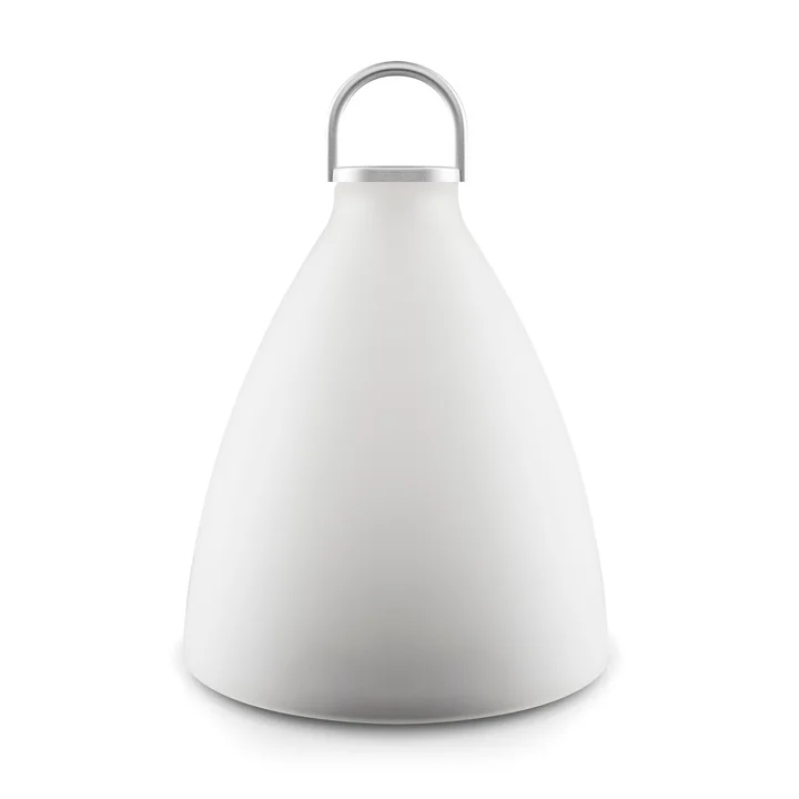 SunLight Bell Lumière solaire H 30 cm de Eva Solo en blanc