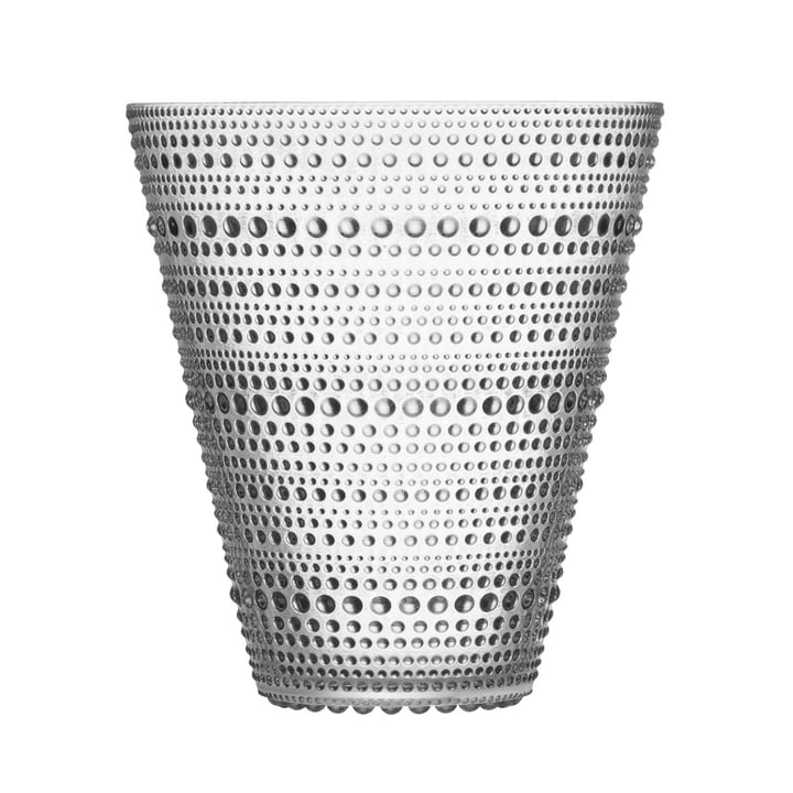 Le vase Kastehelmi d'Iittala 154 mm, clair