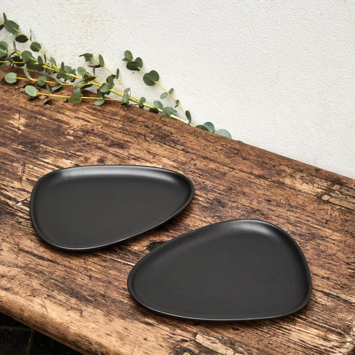 Assiettes Curve Stoneware de Lind DNA
