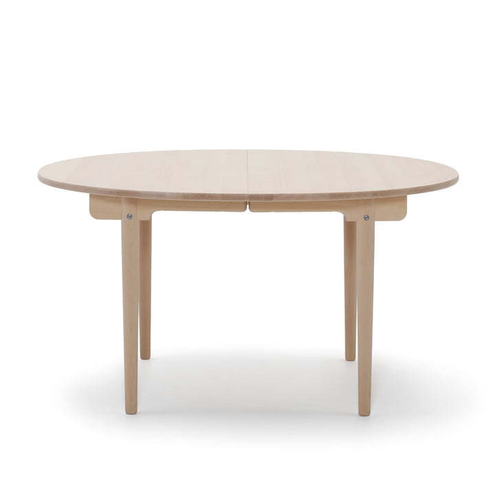 Carl Hansen - CH337 Table de salle à manger extensible, 140 x 115 cm, chêne savonné