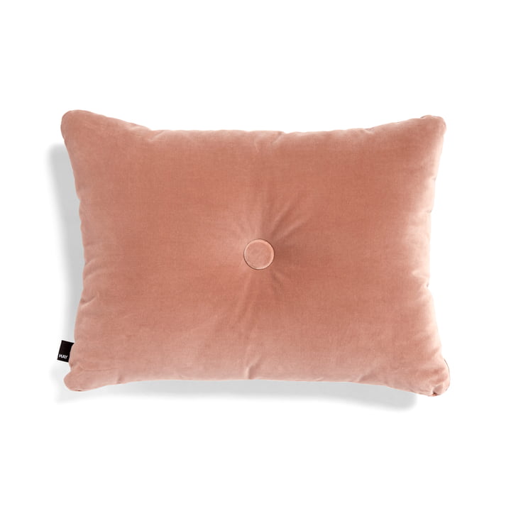 Le coussin Dot Soft de Hay, 45 x 60 cm, rose