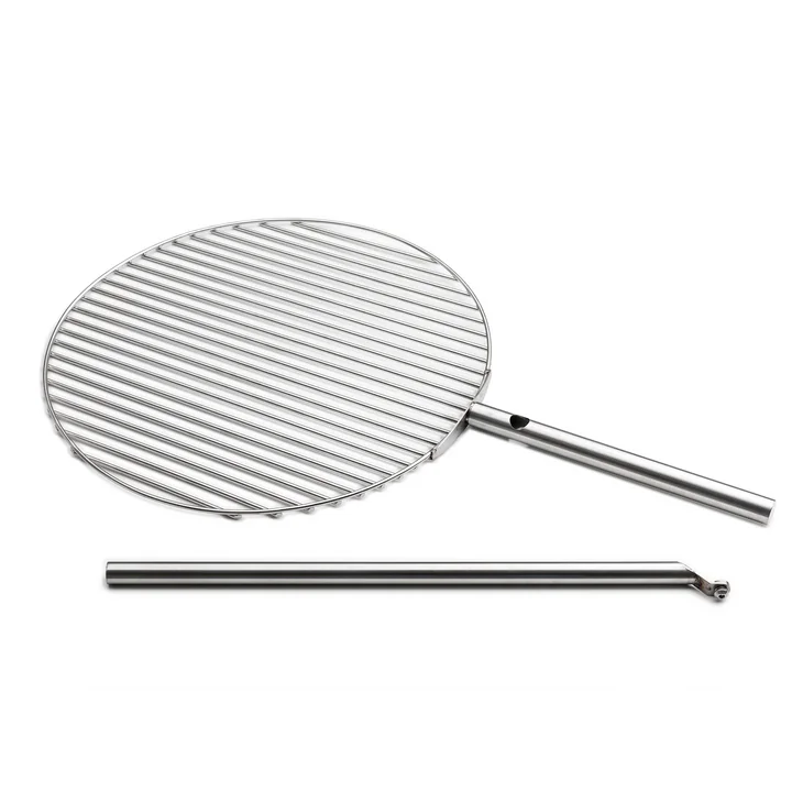höfats - Grille de barbecue Triple Ø 55 cm, acier inoxydable