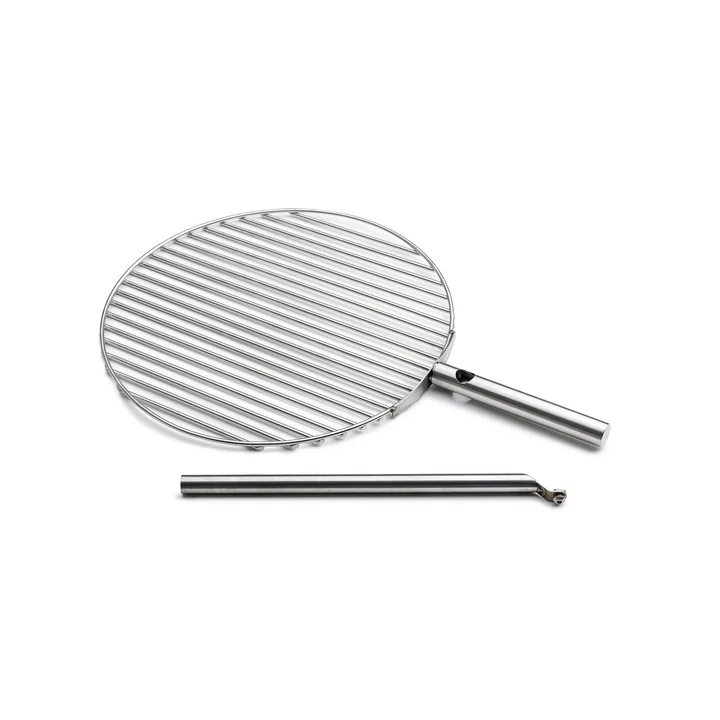 höfats - Grille de barbecue Triple Ø 45 cm, acier inoxydable