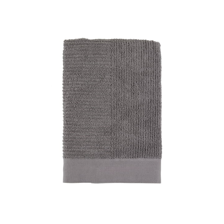 Le Zone Denmark - Classic Serviette d'invité, 50 x 70 cm, gris