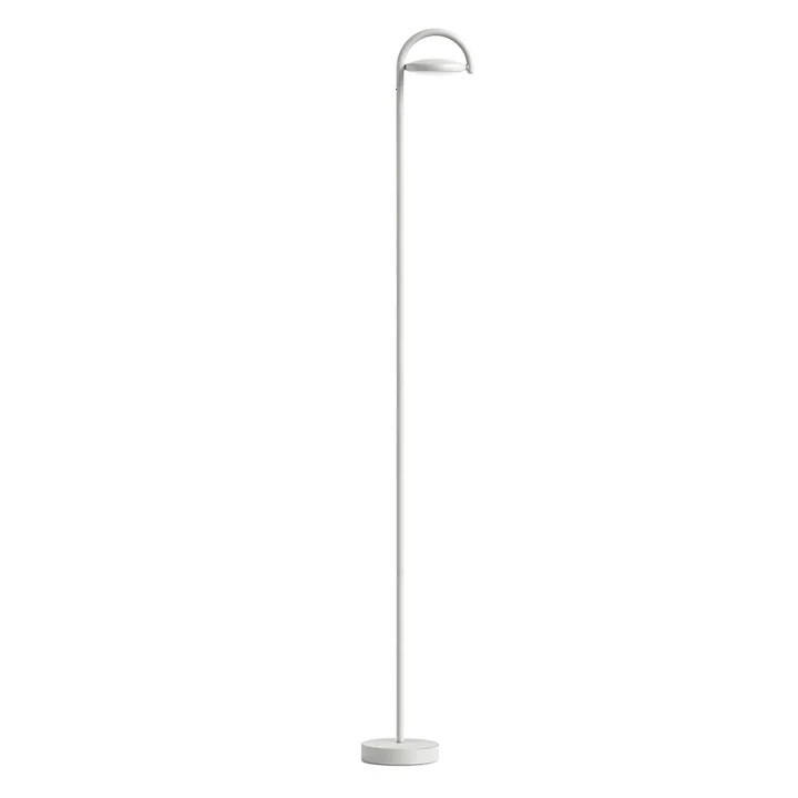 Lampadaire LED Marselis par HAY en gris clair (RAL 7035)