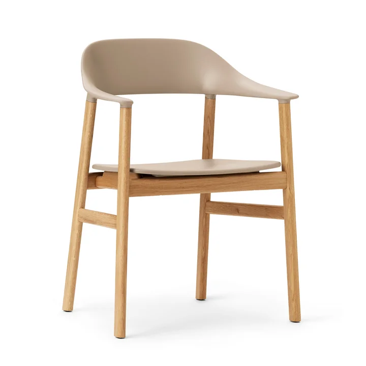 Normann Copenhagen - Fauteuil Herit, chêne / sable