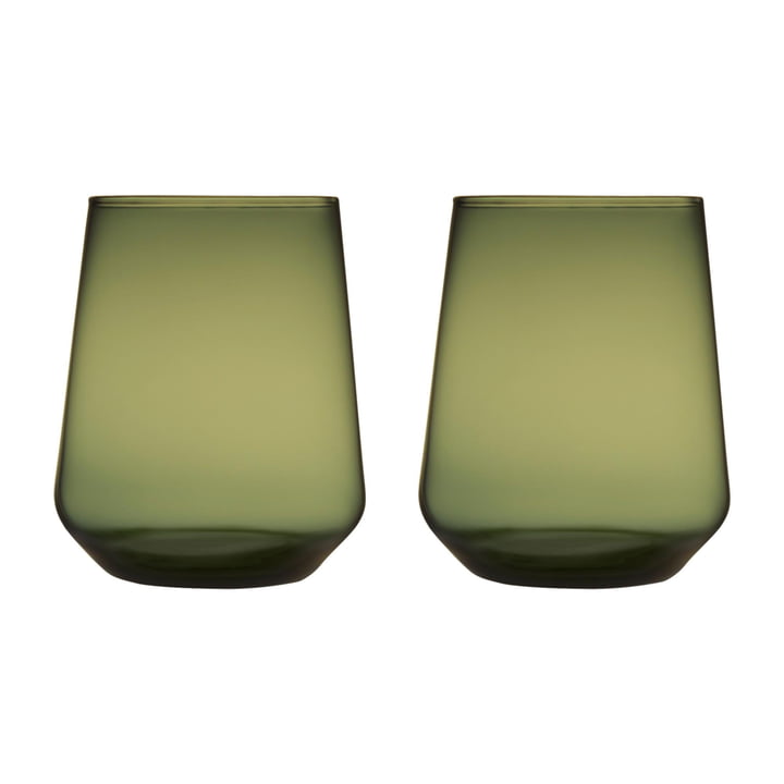 Le verre Iittala - Essence Verre à eau 35 cl, vert mousse