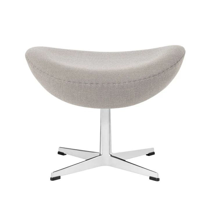 Egg Tabouret de pied de Fritz Hansen en gris clair (Capture 4101)