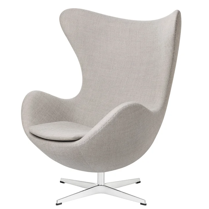 Egg Chair de Fritz Hansen en gris clair (Capture 4101)