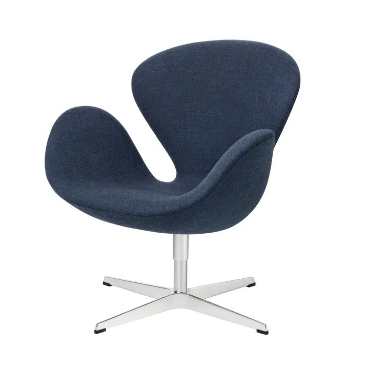 Fritz Hansen - Schwan fauteuil, Fritz Hansen Colours bleu (FH 6001)