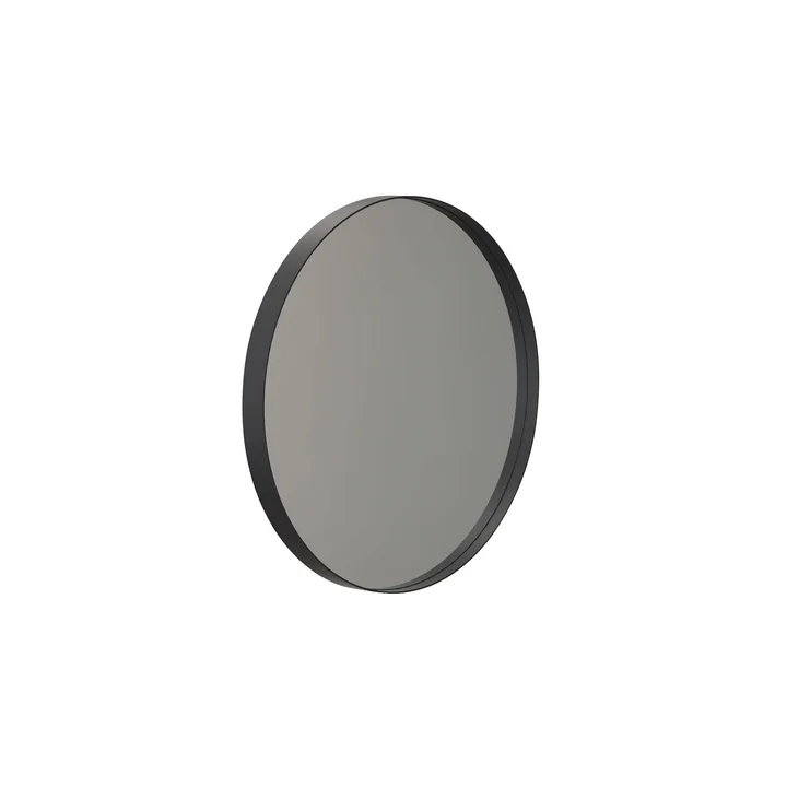 Miroir mural rond Unu 4134, Ø 40 cm en noir de Frost