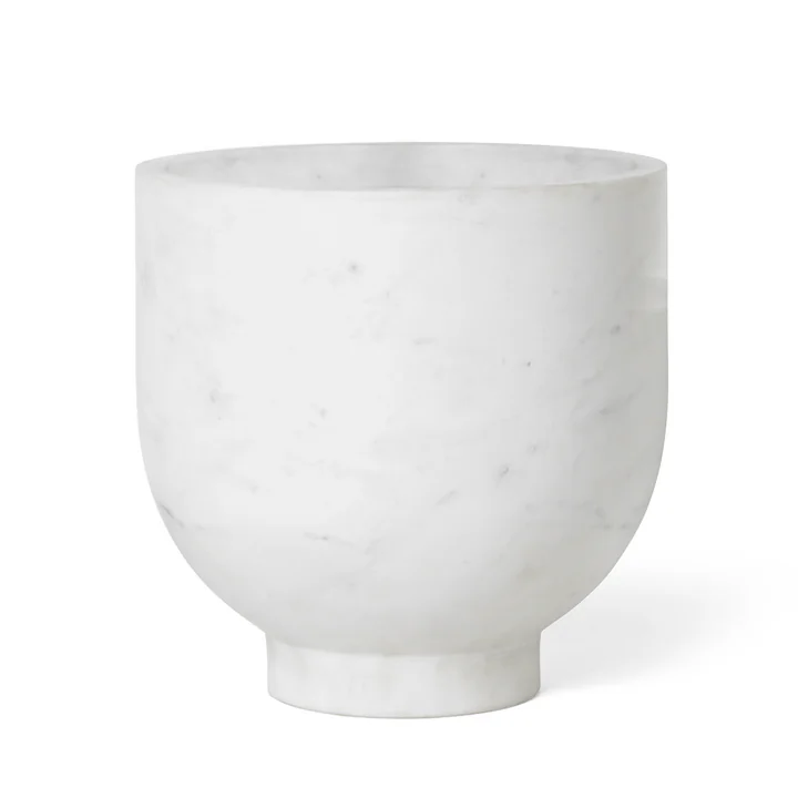 Refroidisseur de champagne Alza de Ferm Living in marble white