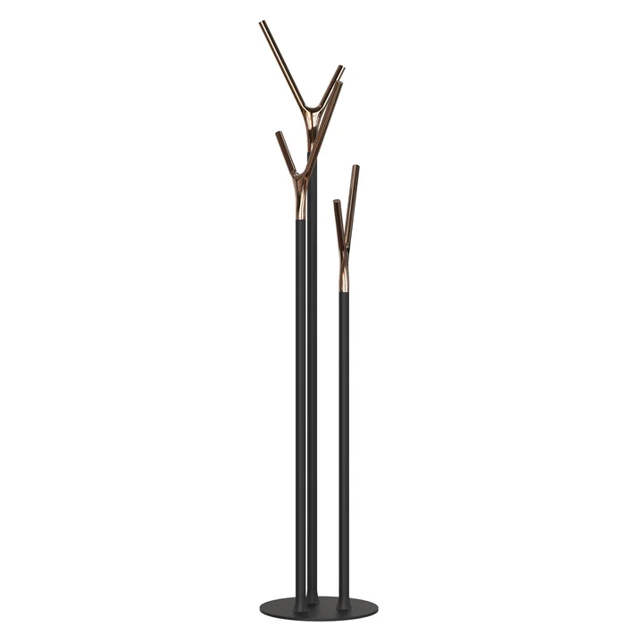 Wishbone Portemanteau de Frost en cuivre / noir