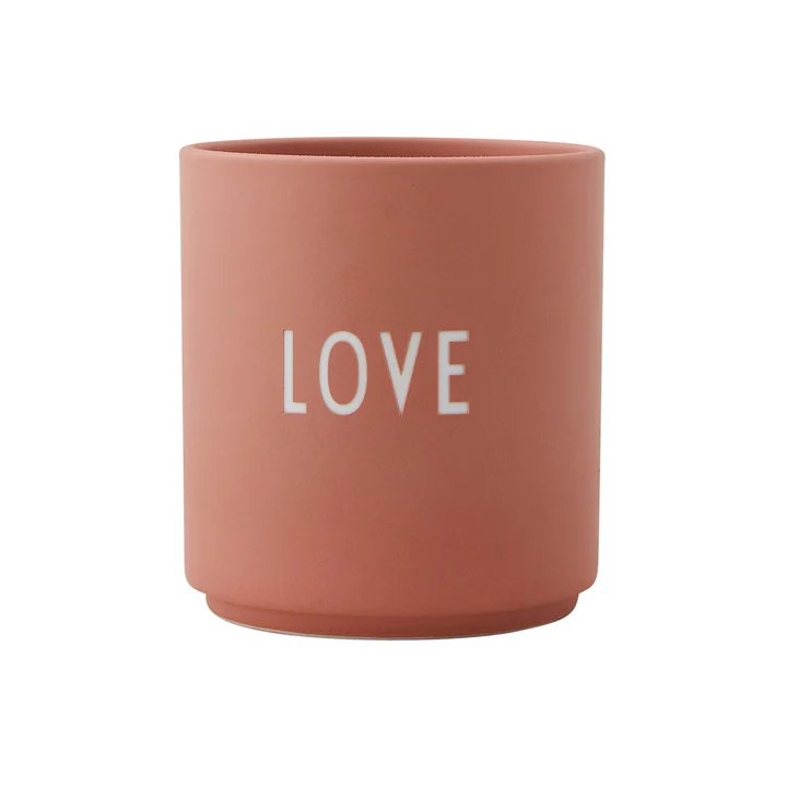 AJ Favourite Tasse en porcelaine Love de Design Letters