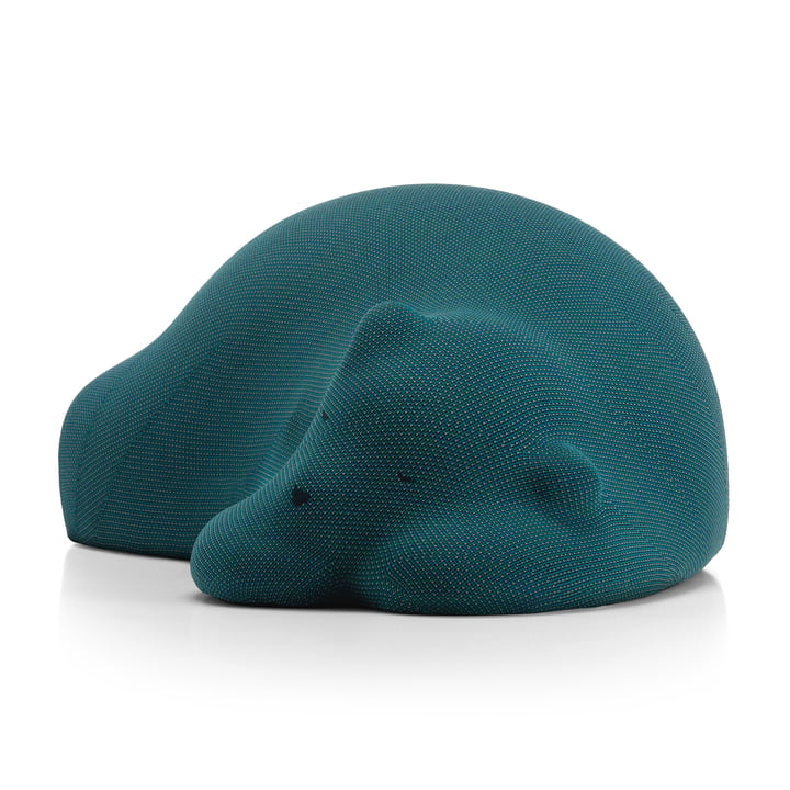 Ours au repos de Vitra en turquoise