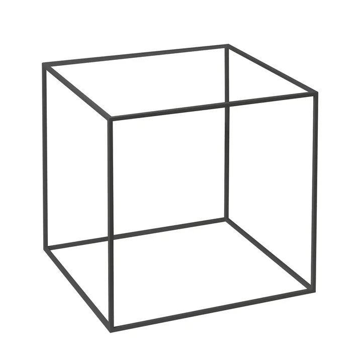 Cadre pour Twin 42 Table d'appoint de Audo en noir