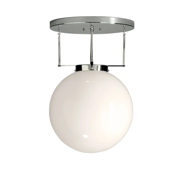 Plafonnier DMB26 Ø 25 cm de Tecnolumen en nickel