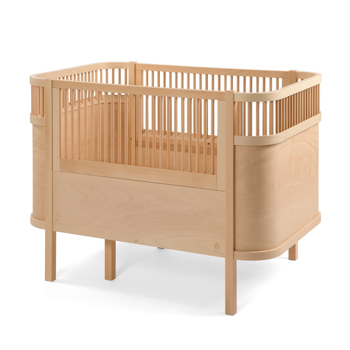 Sebra Lit en bois pour bébé et enfant